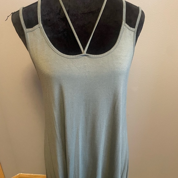 Medium olive green dress - Picture 2 of 6